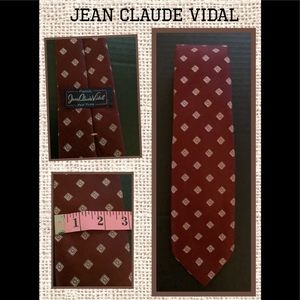 Jean Claude Vidal Vintage Men’s Necktie